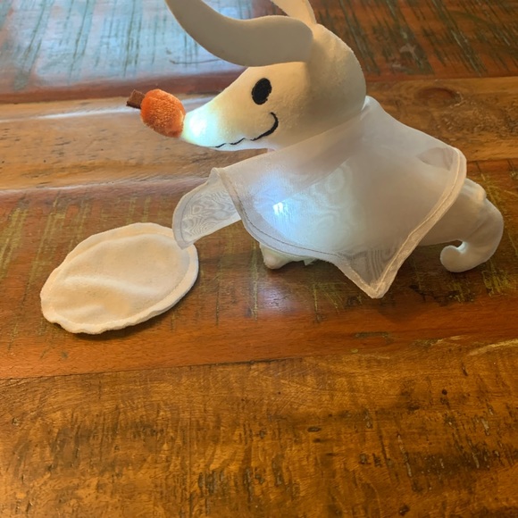 Disney Zero Nightmare Before Christmas Magnetic Shoulder Pal Plush Halloween nbc - Picture 4 of 8